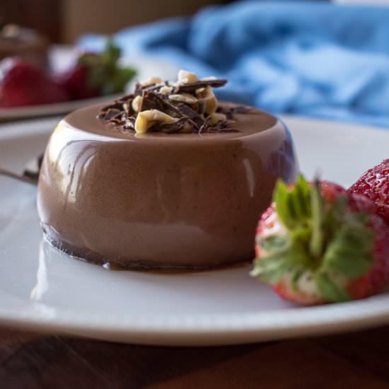 Nutella Panna Cotta - Recipe photo by Marcellina in Cucina