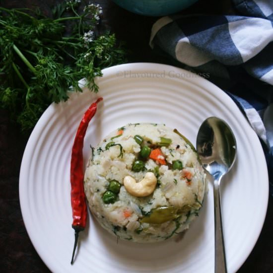 Vegetable Rava Upma - Recipe photo by flavouredgoodness