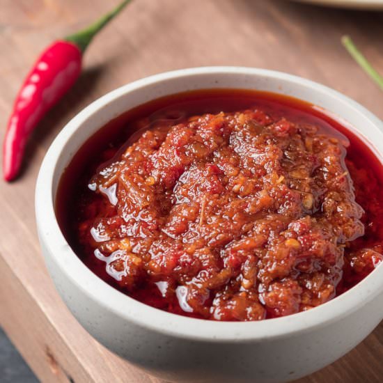 Vietnamese sate sauce - Recipe photo by glebekitchen