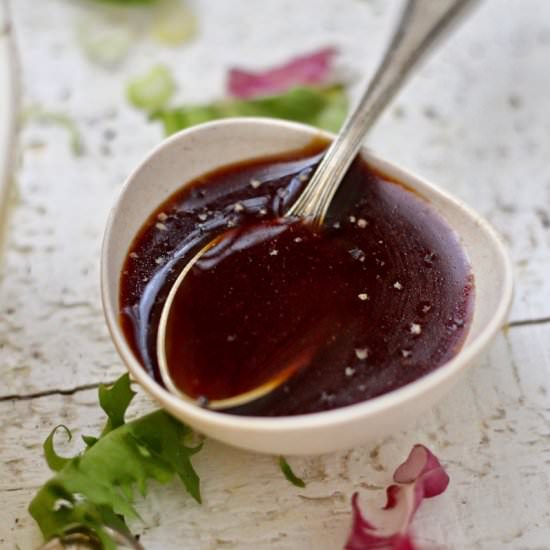 Sweet Balsamic Vinaigrette - Recipe photo by Lemon Thymes