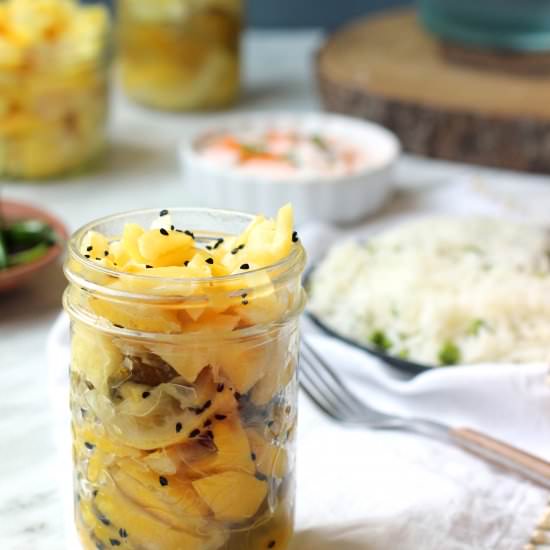 No Oil Easy Lemon Pickle - Recipe photo by flourandspice