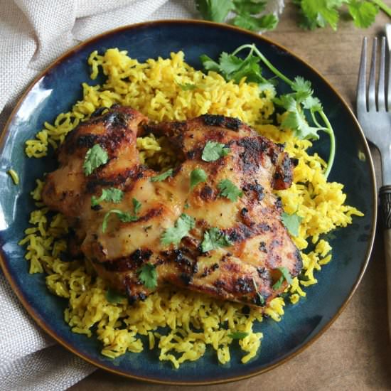 Tandoori Style Grilled Chicken - Recipe photo by kitchencoup