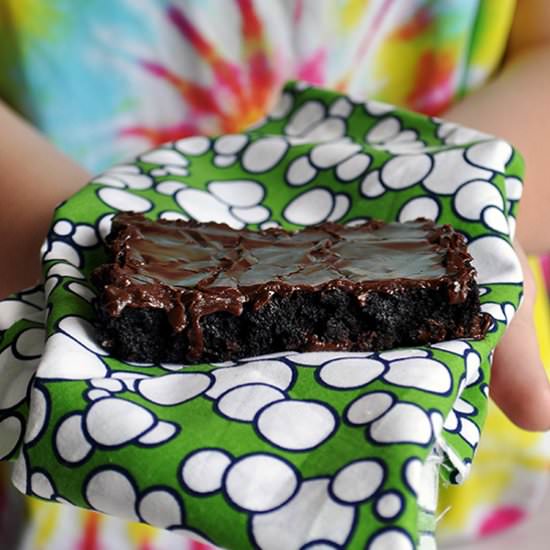 Sheet Pan Frosted Brownies - Recipe photo by BatterandDough
