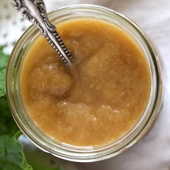 Rhubarb Butter - Recipe photo by adinutza