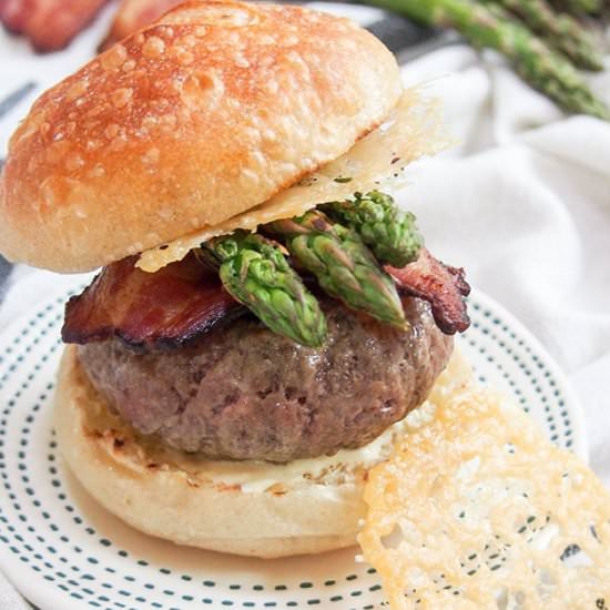 Loaded Burgers with Bacon - Recipe photo by SundaySupper