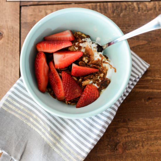 Healthy Gluten Free Granola - Recipe photo by mlovesm