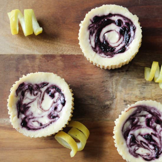 Mini Acai Cheesecakes - Recipe photo by whatstheovenonfor