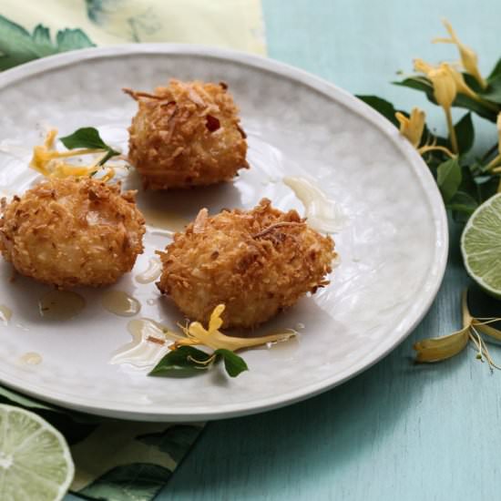 Coconut Fried Scallops - Recipe photo by pedanticfoodie