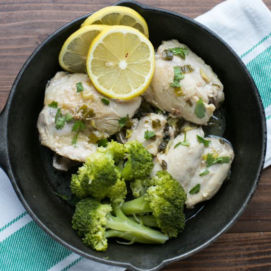 Lemon Keto Chicken - Recipe photo by littlebitrecipes