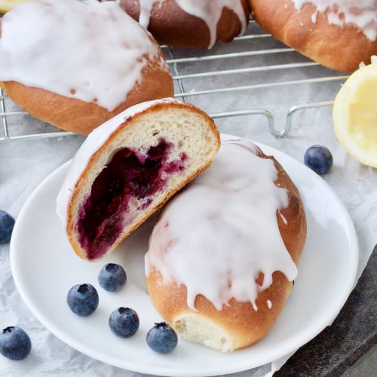 Sweet Blueberry Buns - Recipe photo by joskitchenlarder