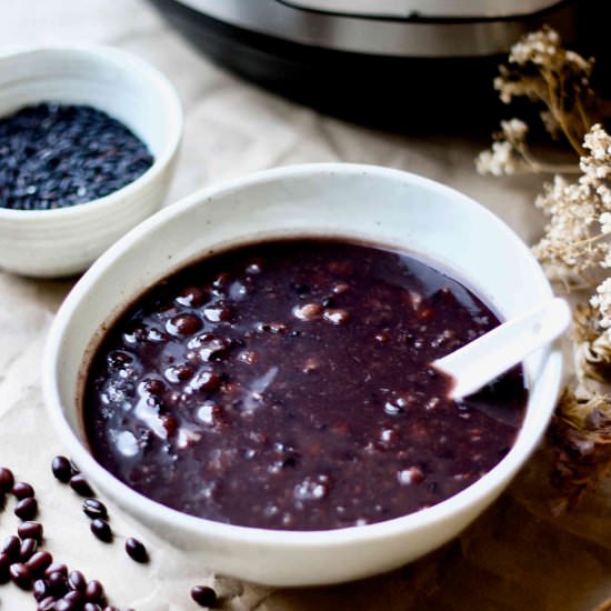 Instant Pot Red Bean Congee - Recipe photo by YangsNourishingKitchen