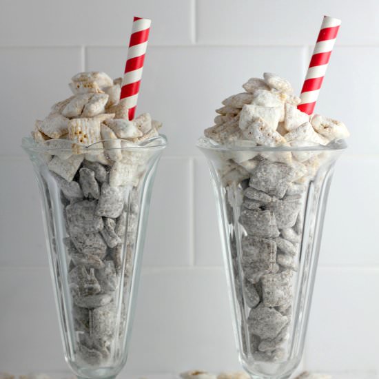 Root Beer Float Muddy Buddies - Recipe photo by sheri silver