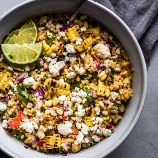 Mexican Street Corn Salad - Recipe photo by platingsandpairings
