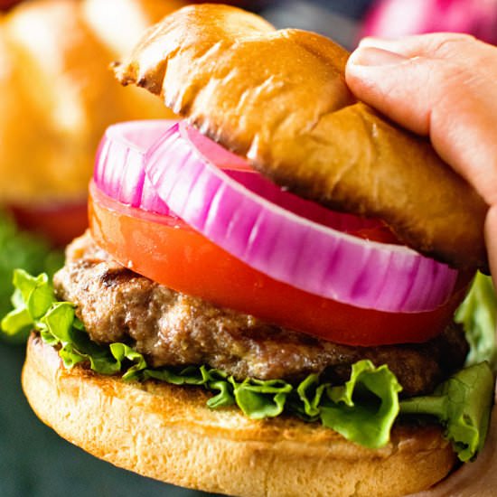 Best Hamburger Recipe - Recipe photo by gimmesomegrilling