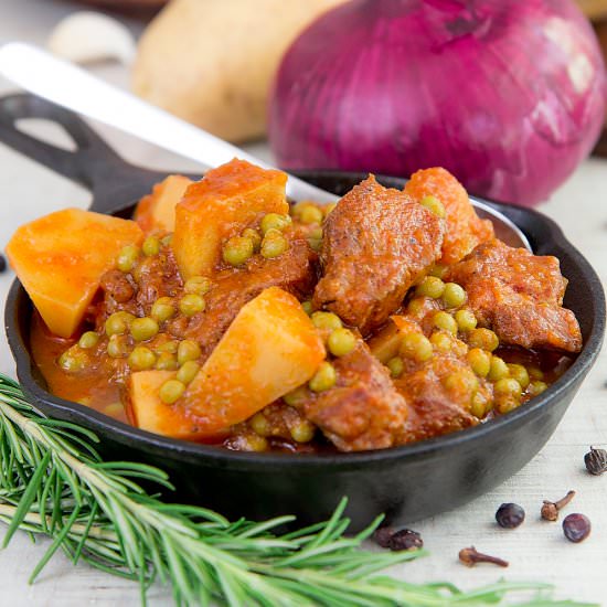 ITALIAN PORK SHOULDER STEW - Recipe photo by Philosokitchen