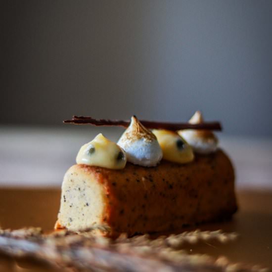 Earl Grey Honey Passion Fruit Cake - Recipe photo by KoalifiedBaking