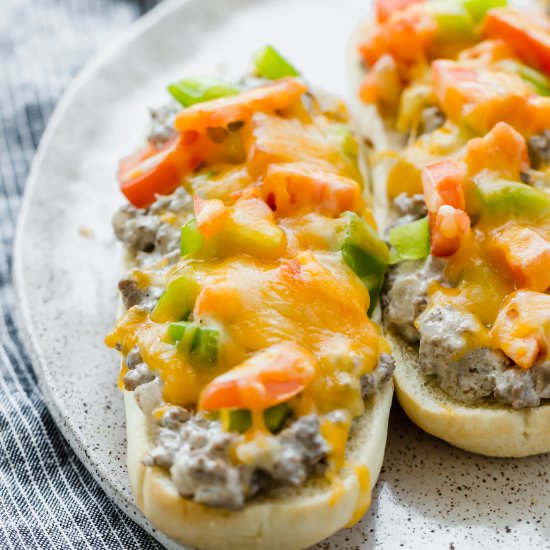 Beef Stroganoff Boats - Recipe photo by Salt and Baker