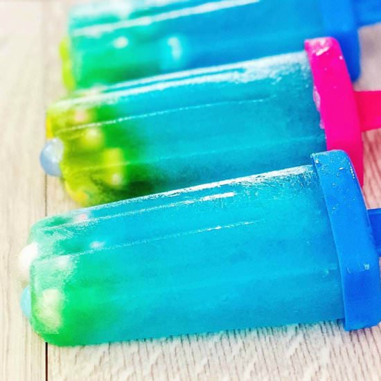 Mermaid Popsicles - Recipe photo by seductioninkitchen