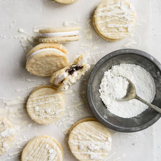 Vanilla marshmallow sugar cookies - Recipe photo by cloudykitchen