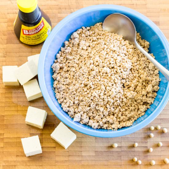 Perfect Crumbled Tofu is V-GF - Recipe photo by The empty pot