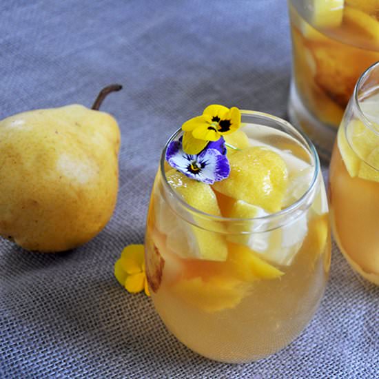 This Summer's Best White Sangria - Recipe photo by ramshacklepantry