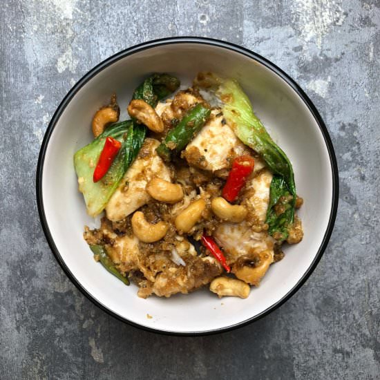 Thai Inspired Peanut Butter Chicken - Recipe photo by NatesFood