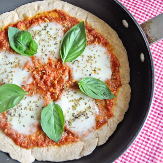 Pizza without an Oven - Recipe photo by Spain on a Fork