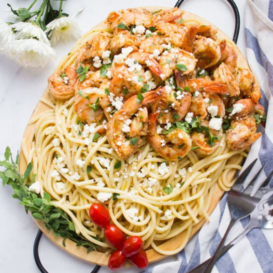 Shrimp Pasta - Recipe photo by two.purple.figs