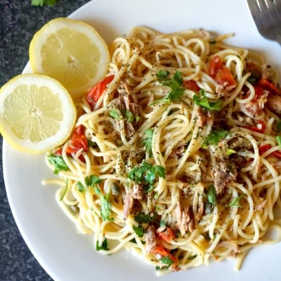 Quick Tuna Spaghetti - Recipe photo by mygorgeousrecipes
