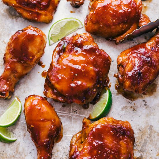 Oven Baked BBQ Chicken - Recipe photo by The Food Cafe