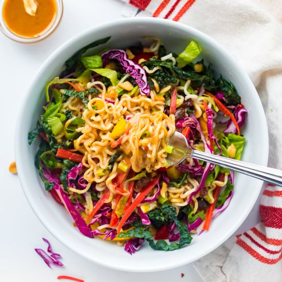 Ramen Noodle Salad - Recipe photo by ChefDeHome