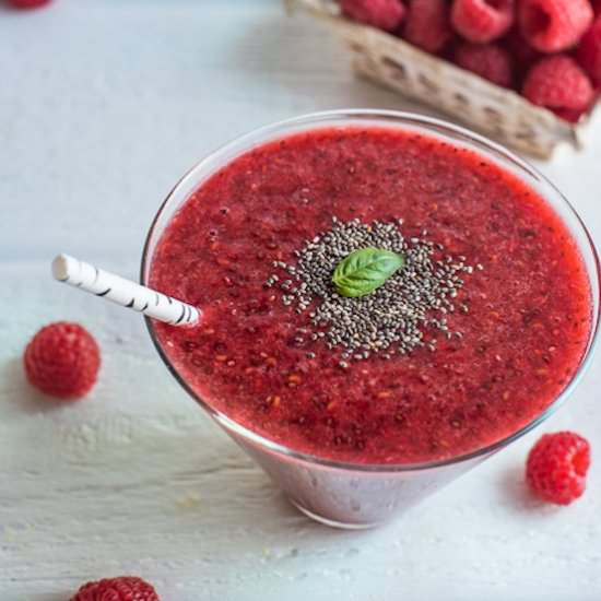 Lemon Raspberry Digest Elixir - Recipe photo by Solluna by Kimberly Snyder