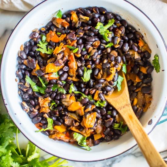 Instant Pot Cuban Black Beans - Recipe photo by Thenaturalnurturer