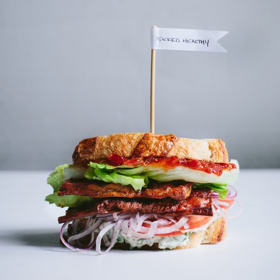 Vegan BLT Sandwich - Recipe photo by PicklesNHoney