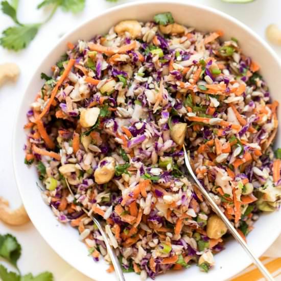 Mayo-Free Vegan Coleslaw - Recipe photo by simplyquinoa