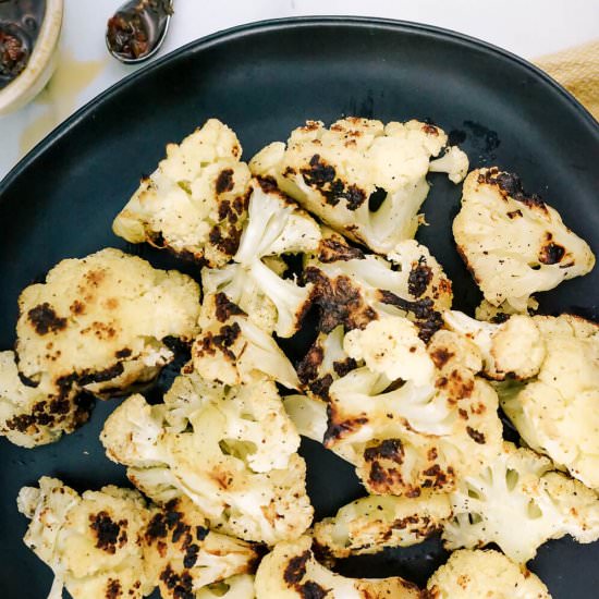 Grilled Cauliflower - Recipe photo by SlenderKitchen
