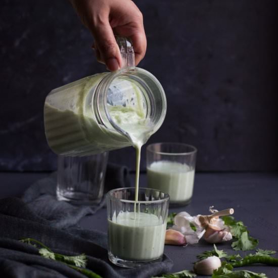 Burhani – Flavored Buttermilk - Recipe photo by Ghezaeshiriin