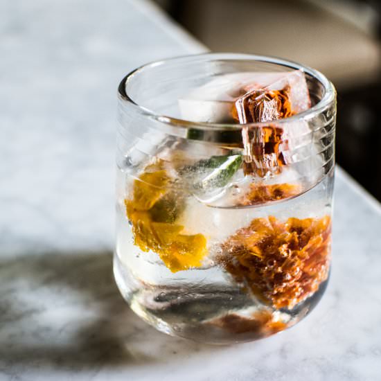 Elderflower Gin and Tonic - Recipe photo by apleasantlittlekitchen