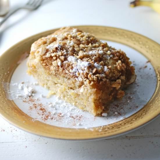 Banana Coffee Cake - Recipe photo by theunmanlychef
