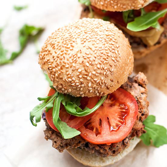 Black Bean Burgers – Easy Patties - Recipe photo by HurryTheFoodUp