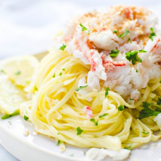 Snow Crab Pasta - Recipe photo by saltwaterdaughters