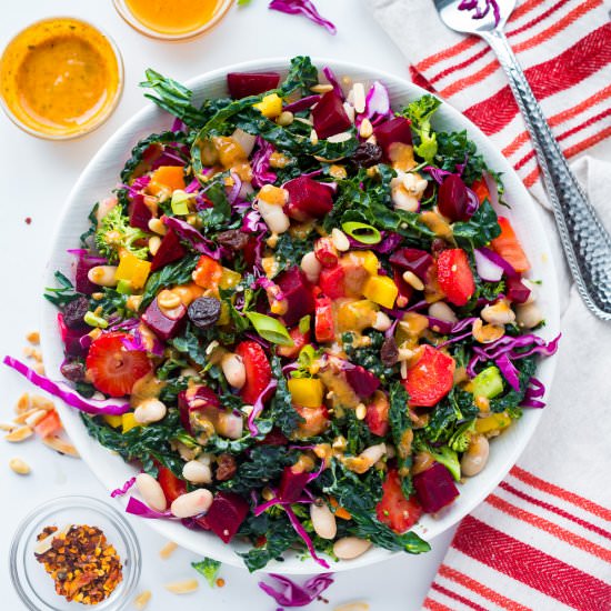 Rainbow Garden Quinoa Salad - Recipe photo by ChefDeHome