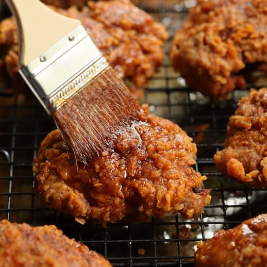 Nashville-Style Hot Fried Chicken - Recipe photo by fromachefskitchen