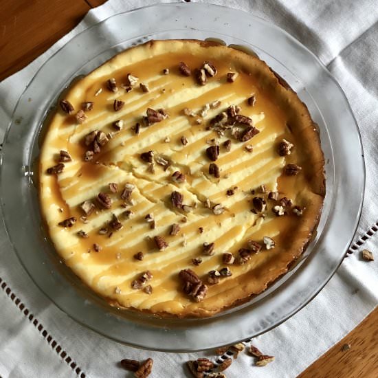 Dulce de Leche Pecan Cheesecake - Recipe photo by JayofBaking