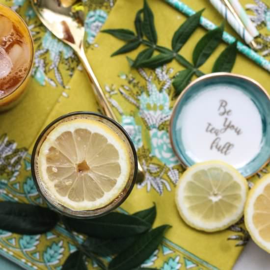 Pineapple Arnold Palmers - Recipe photo by pedanticfoodie