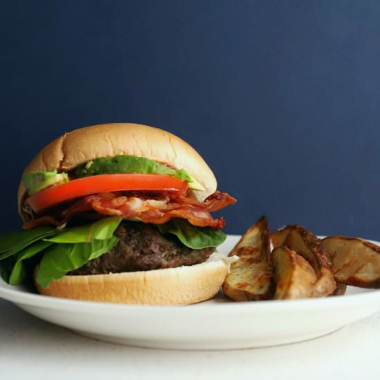 Low FODMAP Hamburgers - Recipe photo by The FODMAP Formula