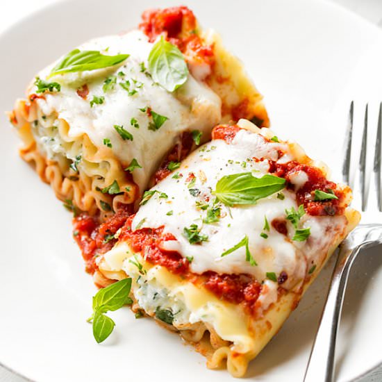 Lasagna Roll Ups - Recipe photo by thecozyapron