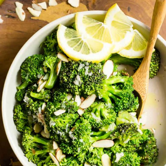 Lemon Garlic Butter Sauce Broccoli - Recipe photo by IHeartUmami