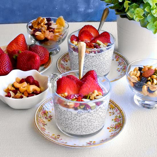Vegan Coconut Chia Pudding - Recipe photo by EasycookingwithMolly