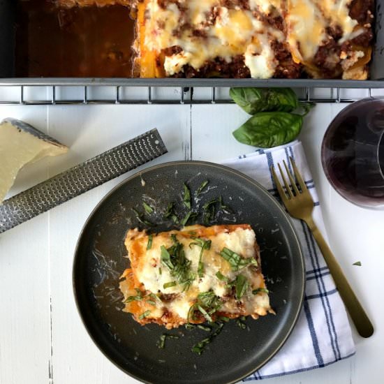 Butternut Squash Lasagna - Recipe photo by A Life of Happenstance